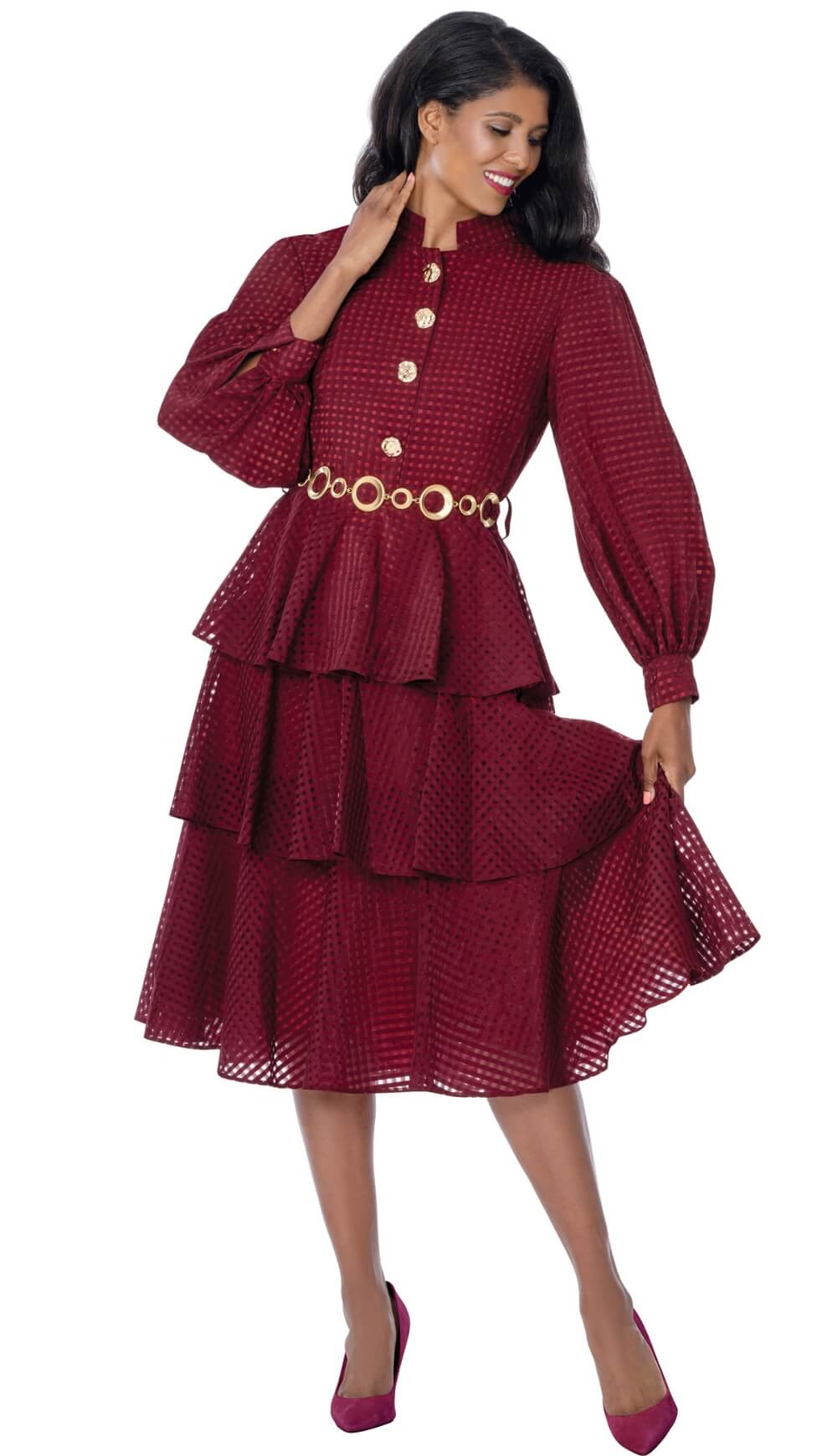 Dress By Nubiano DN101231-BU