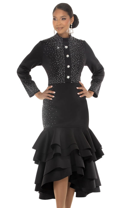 Donna Vinci Dress 12301-BK