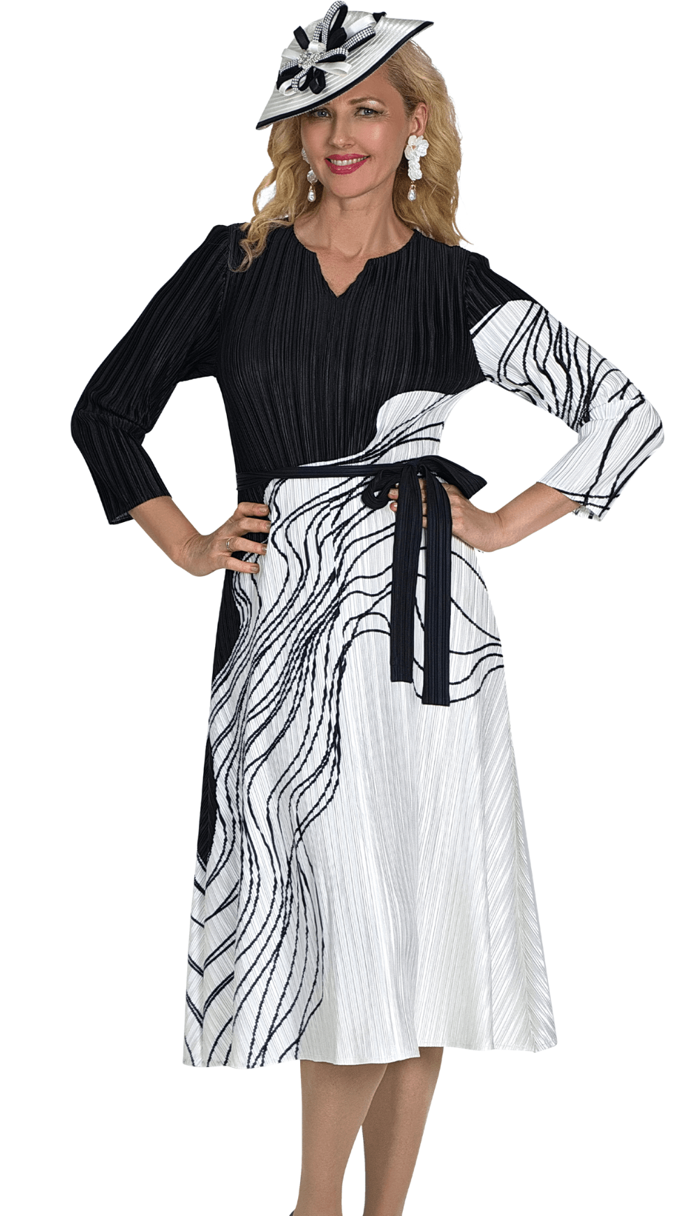 Lily and Taylor Dress 5208-BW