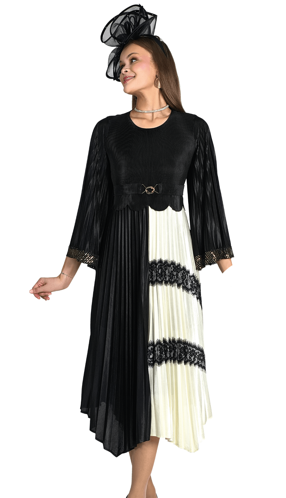 Lily and Taylor Dress 5210-BKIV