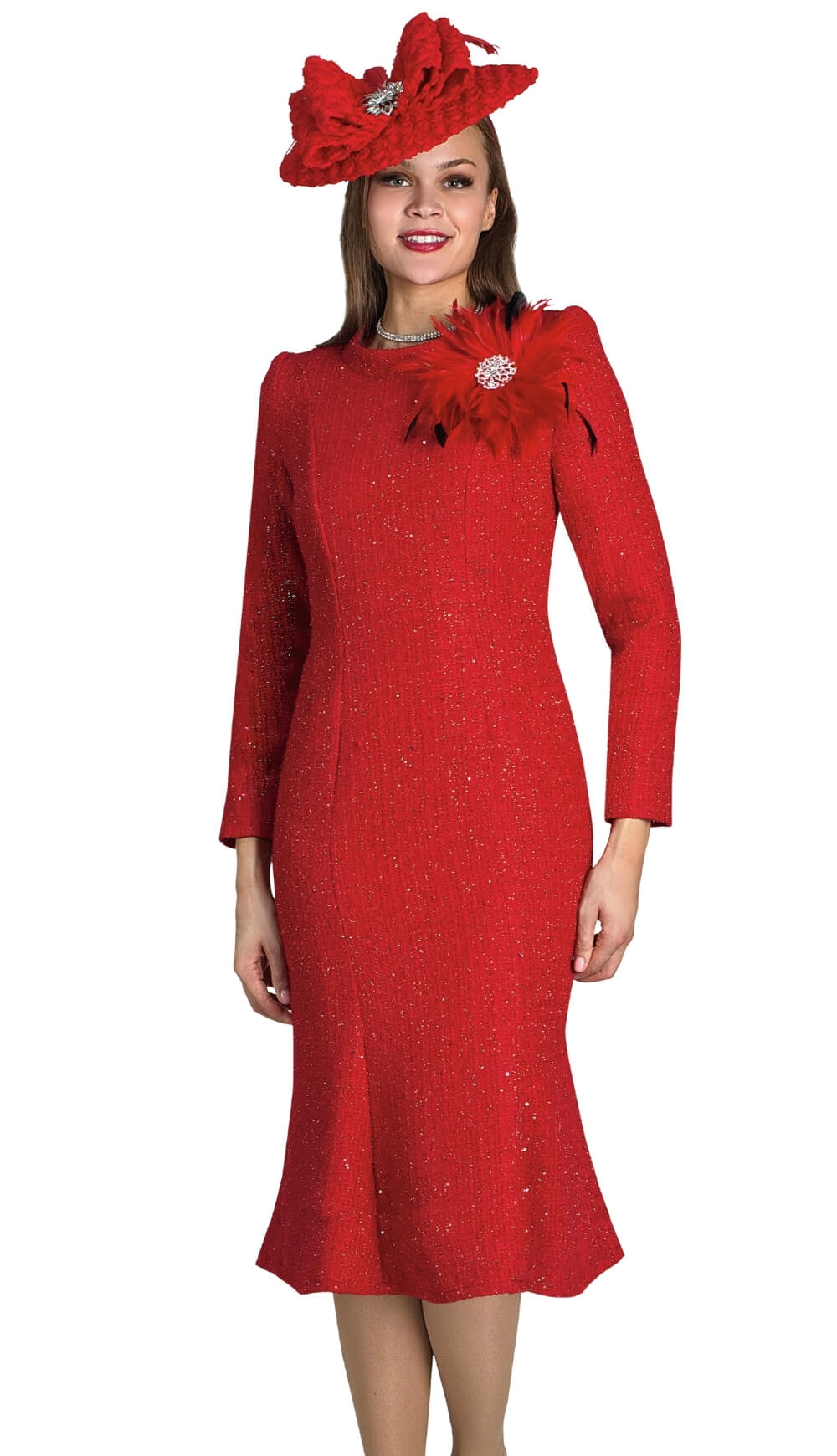 Lily and Taylor Dress 5226-RD