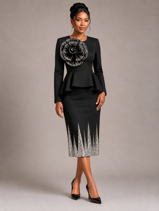 GMI Church Suit G402112BK
