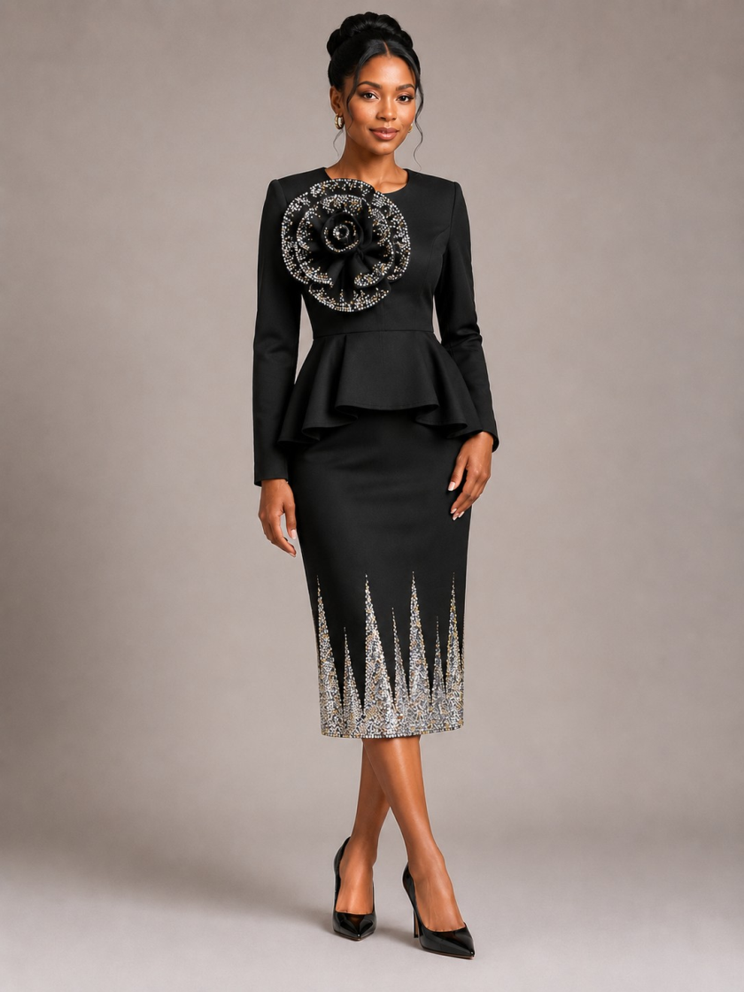 GMI Church Suit G402112BK