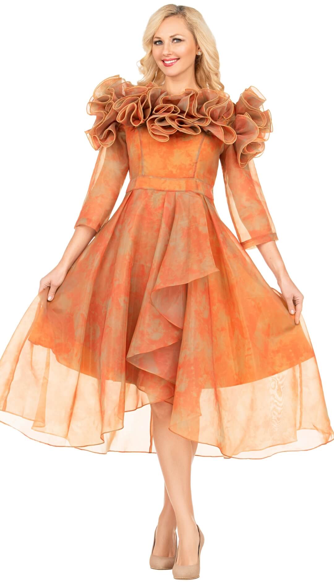 Giovanna Dress D1685-OR