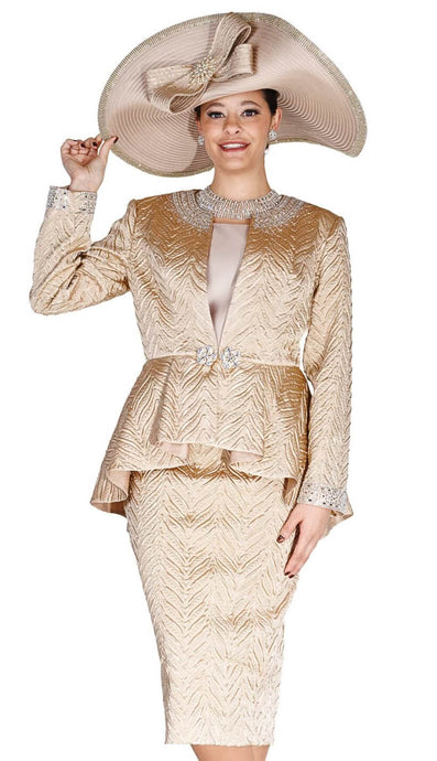 Champagne Suit 6454