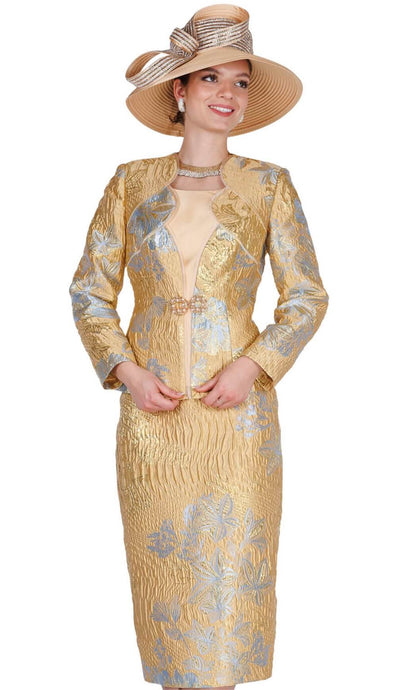 Champagne Suit 6462