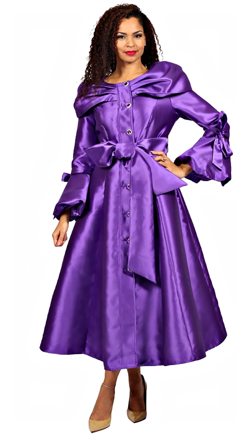 purple dress diana DIANA DRESS - HIGH WAIST DRESS