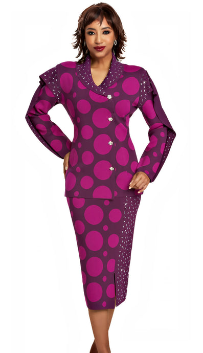 Donna Vinci Knit Suit 13388