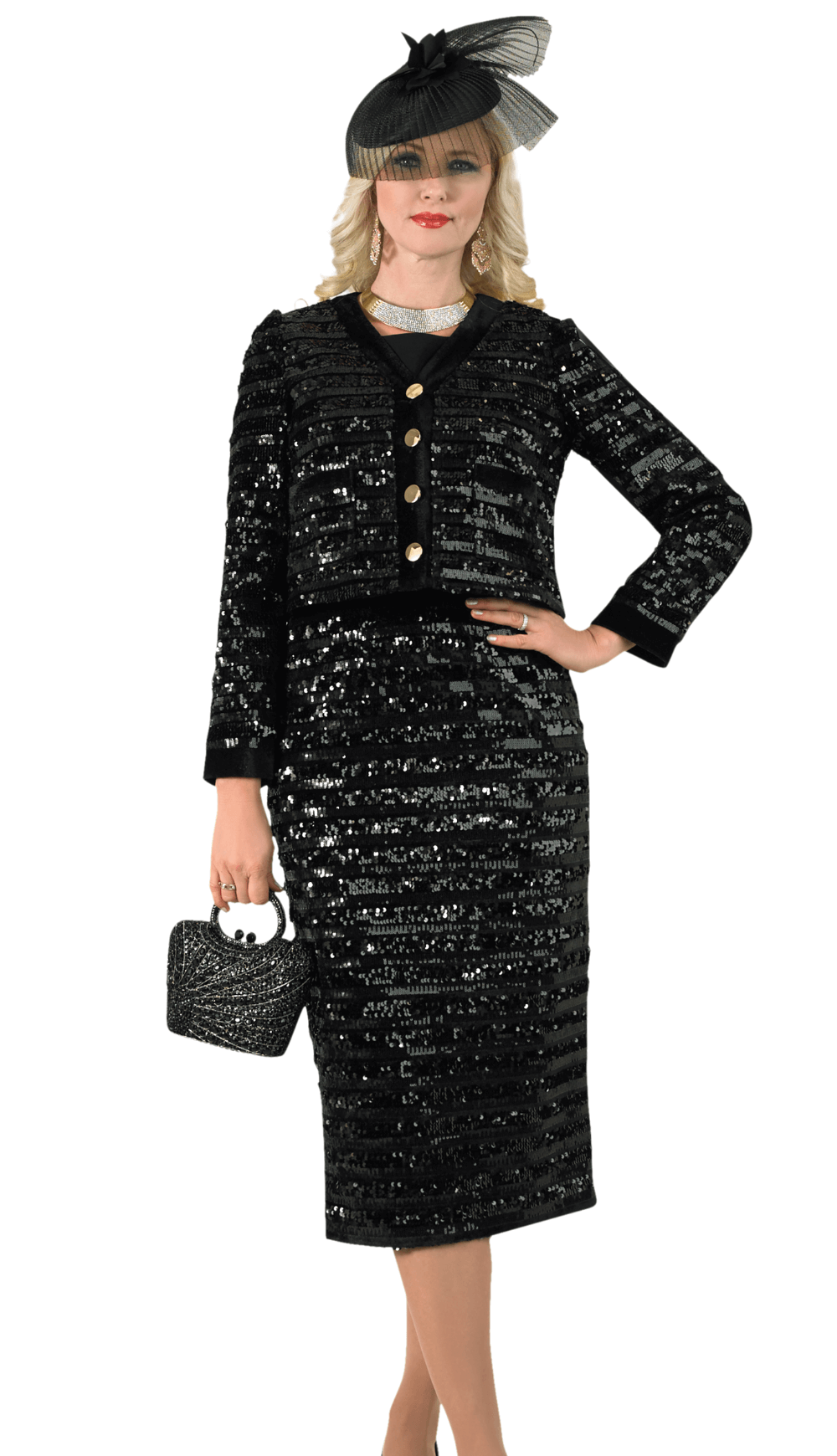 Lily and Taylor Suit 5014