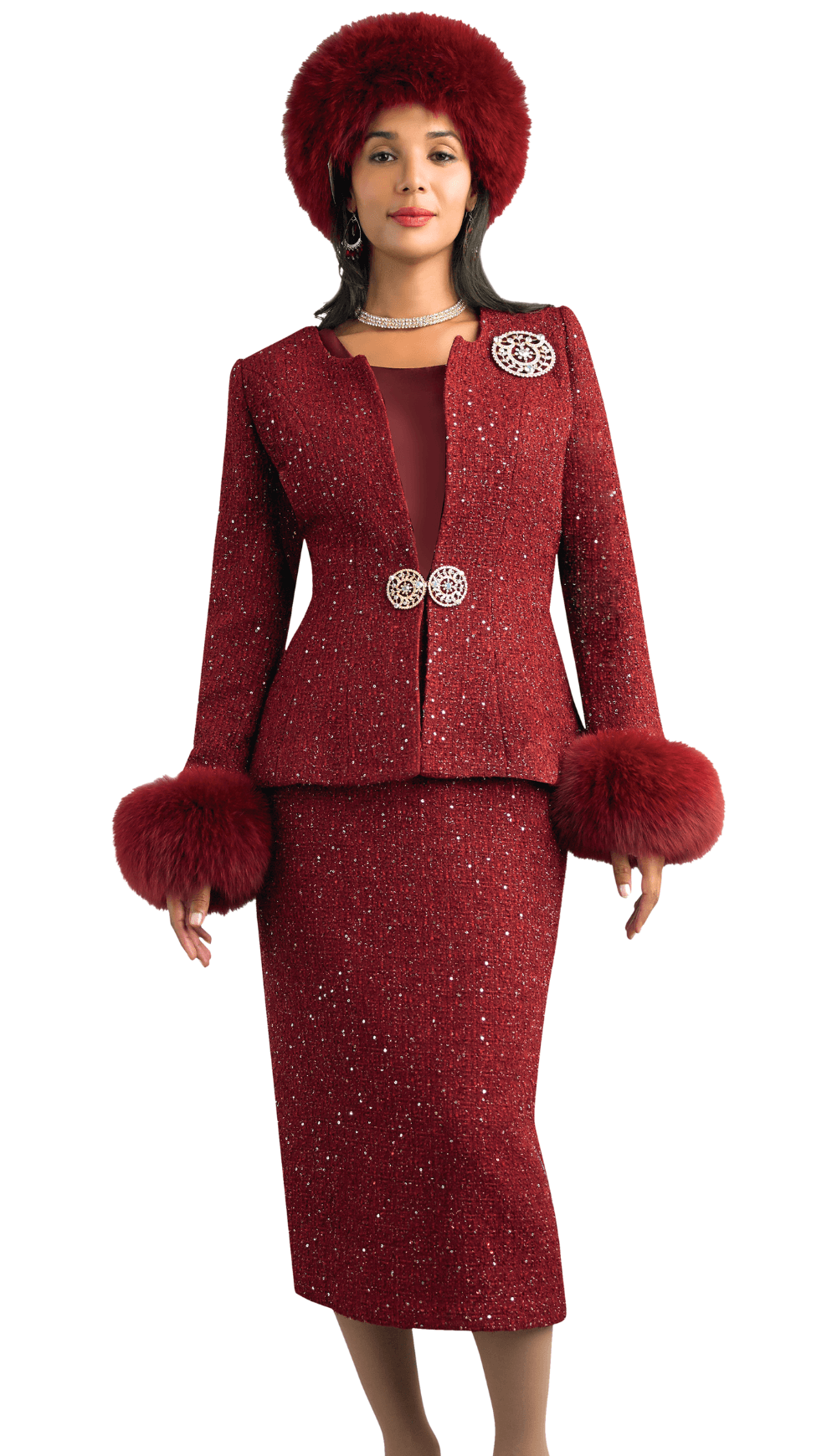 Lily and Taylor Suit 5085