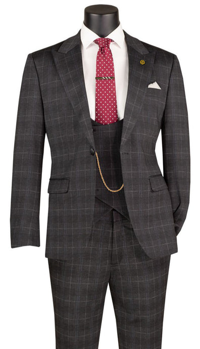 Vinci Men's Suit SV1W-1