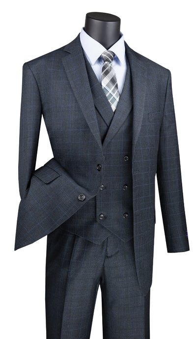 Vinci Men's Suit V2RW-13