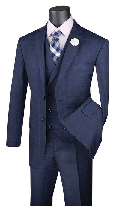 Vinci Men's Suit V2RW-13