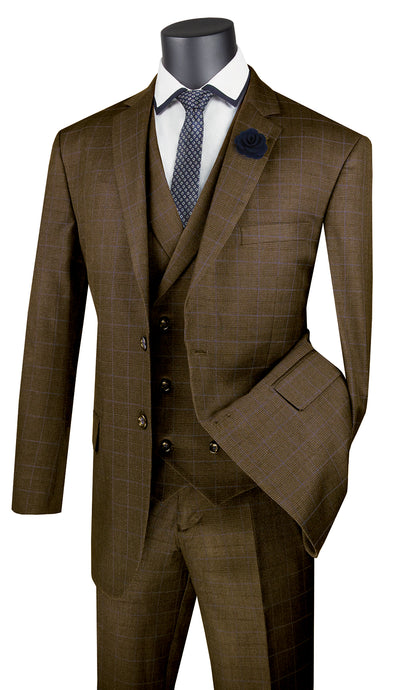 Vinci Men's Suit V2RW-13