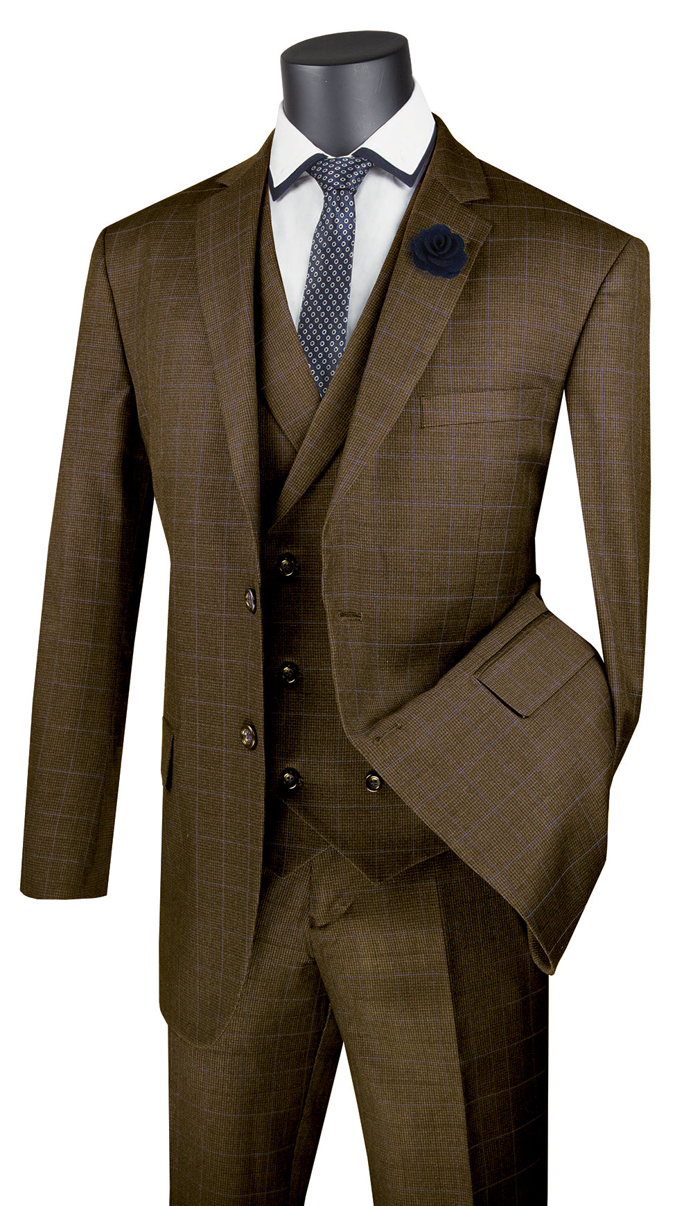 Vinci Men's Suit V2RW-13