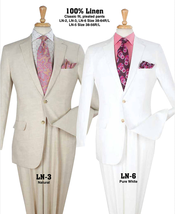 Men's High Fashion Linen Suit