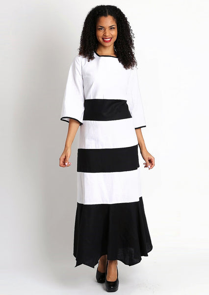 Diana Linen Dress 8212